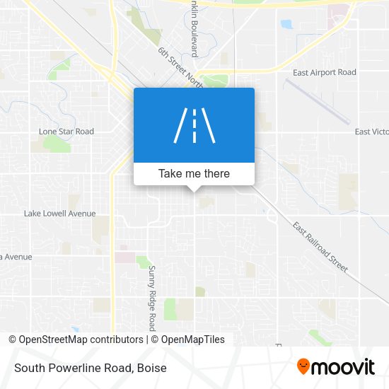 Mapa de South Powerline Road
