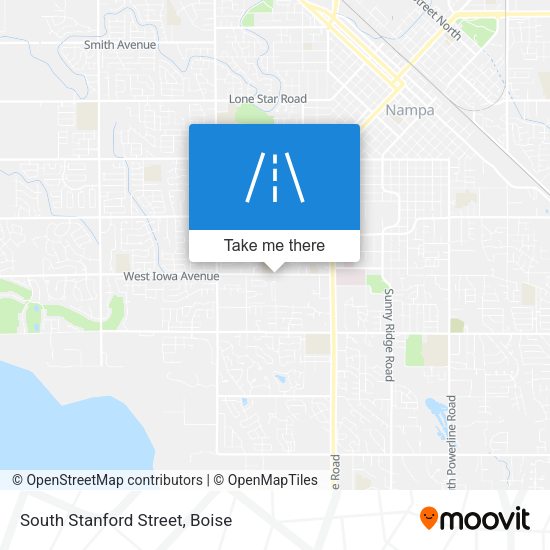 Mapa de South Stanford Street
