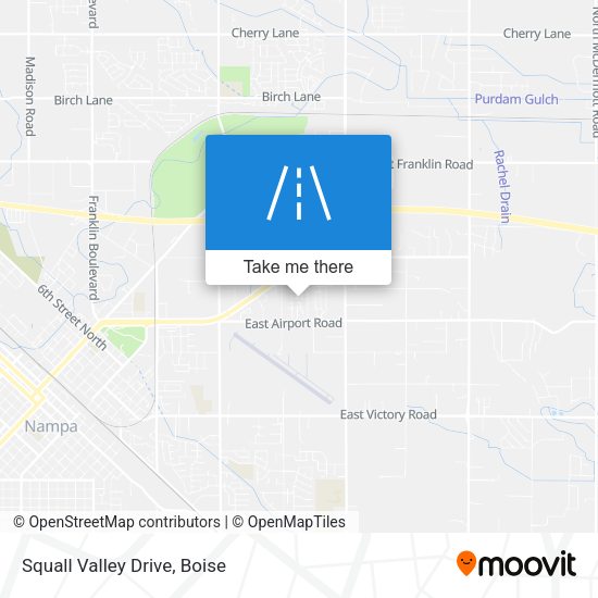 Mapa de Squall Valley Drive