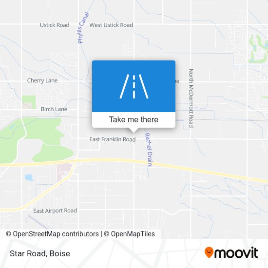 Mapa de Star Road