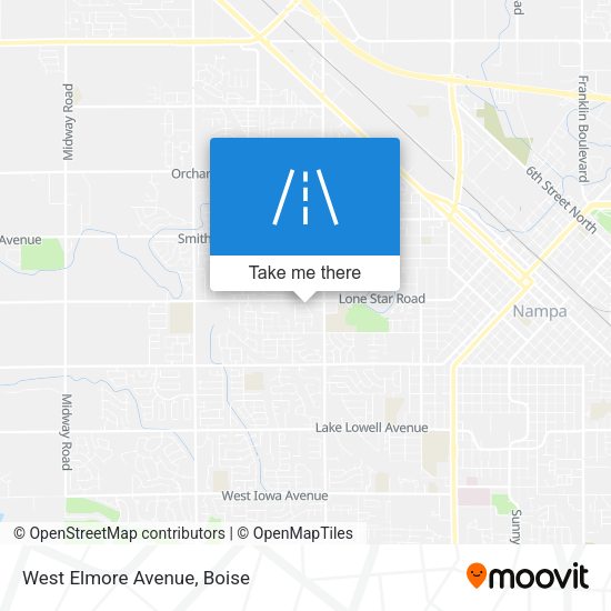 Mapa de West Elmore Avenue