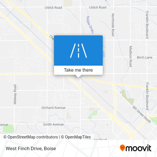 Mapa de West Finch Drive
