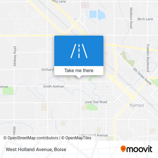 Mapa de West Holland Avenue