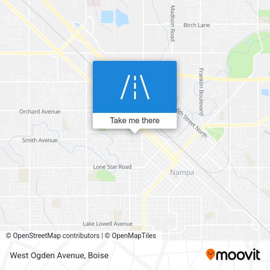Mapa de West Ogden Avenue
