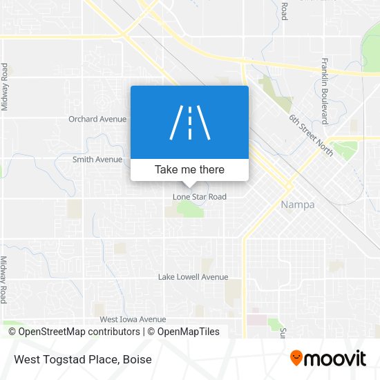 Mapa de West Togstad Place