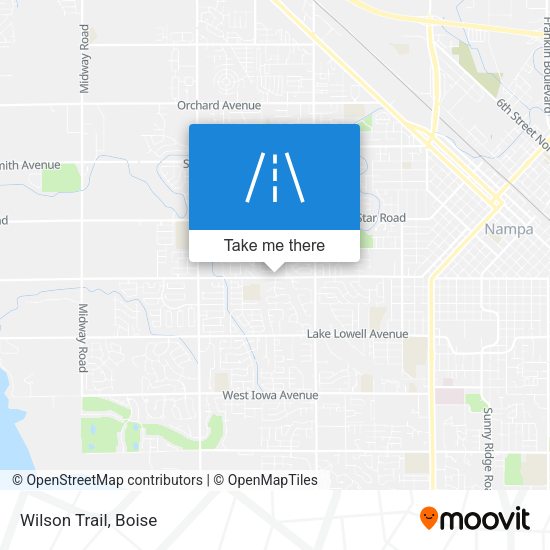 Mapa de Wilson Trail