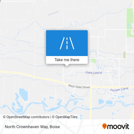 Mapa de North Crownhaven Way