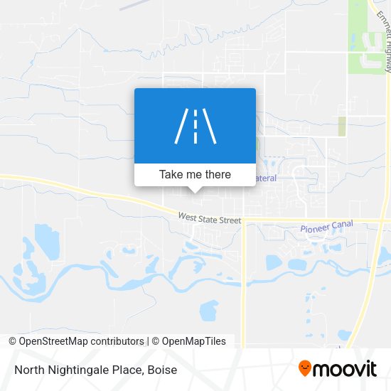 Mapa de North Nightingale Place