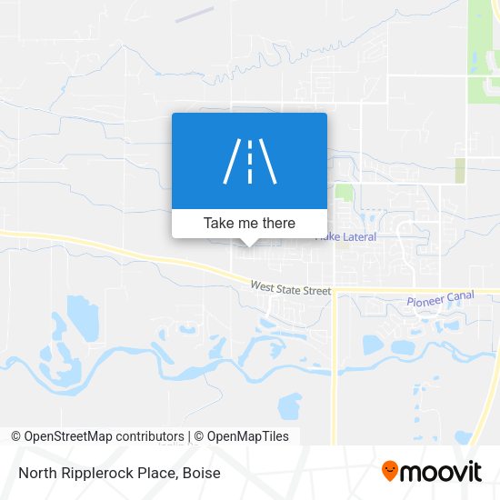 Mapa de North Ripplerock Place