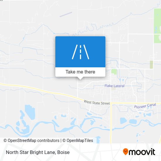 Mapa de North Star Bright Lane