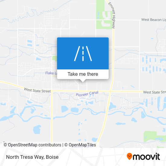 North Tresa Way map