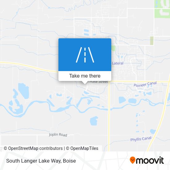 Mapa de South Langer Lake Way