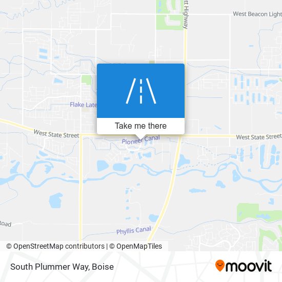 South Plummer Way map