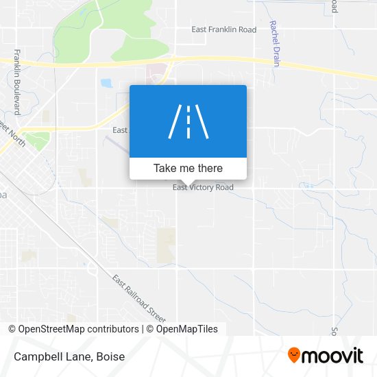 Mapa de Campbell Lane