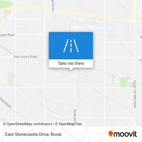 East Stonecastle Drive map