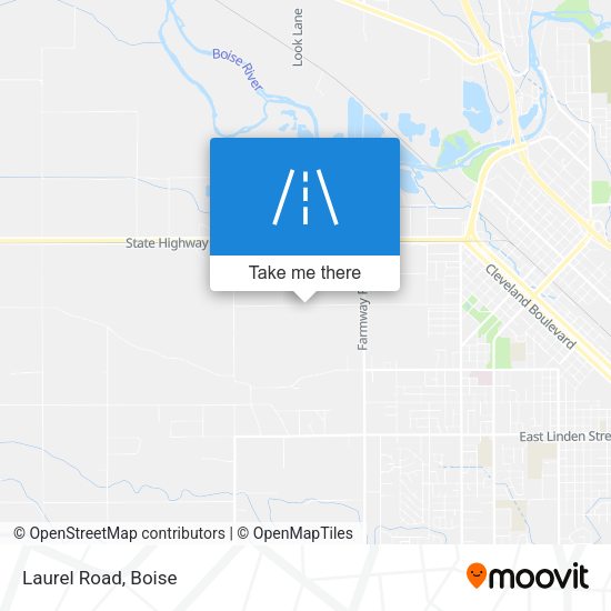 Mapa de Laurel Road