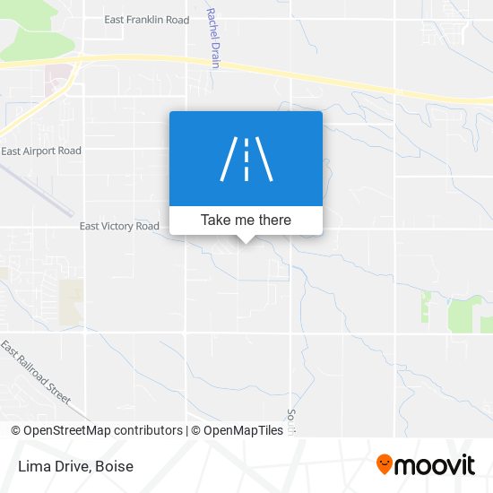 Lima Drive map