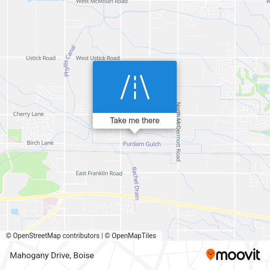 Mapa de Mahogany Drive