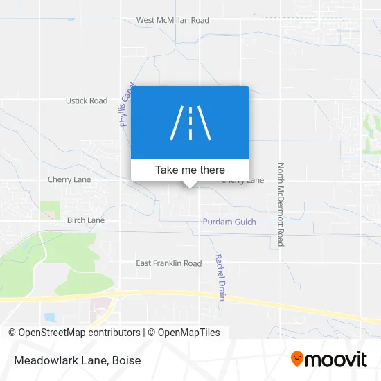 Meadowlark Lane map