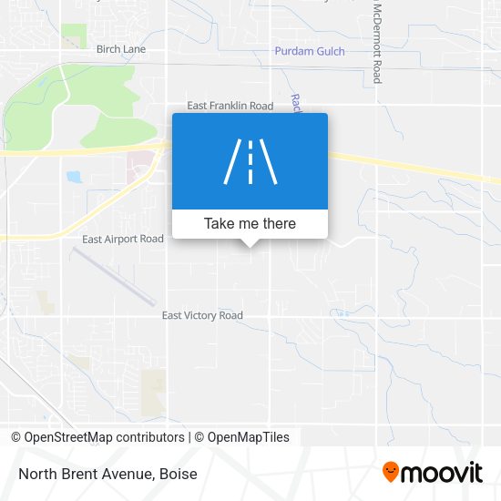 Mapa de North Brent Avenue