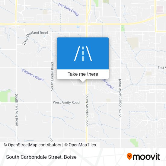 South Carbondale Street map