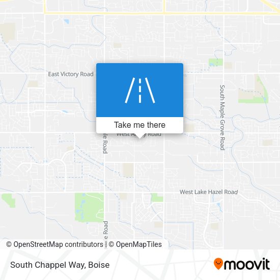 South Chappel Way map