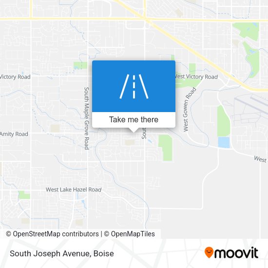 South Joseph Avenue map
