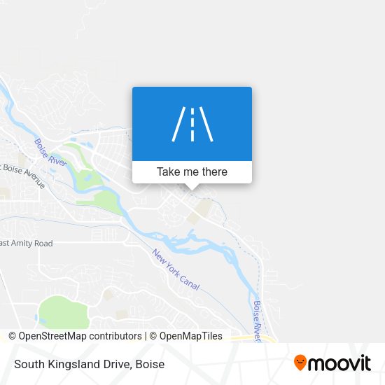 South Kingsland Drive map