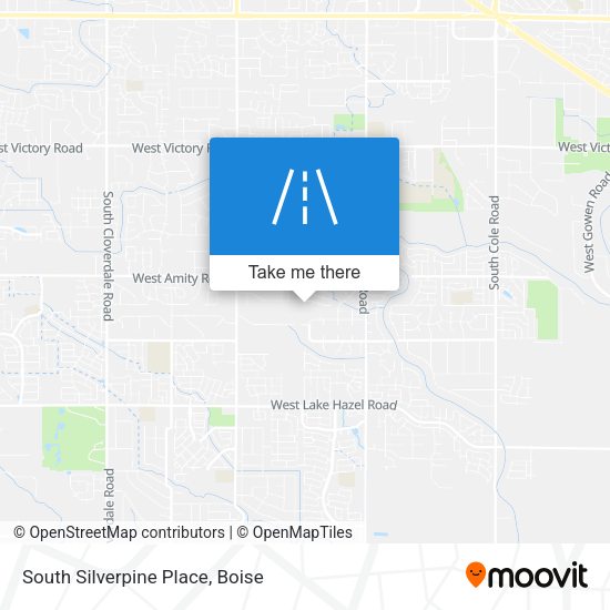 Mapa de South Silverpine Place