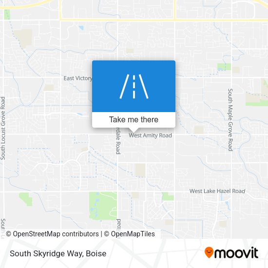 Mapa de South Skyridge Way