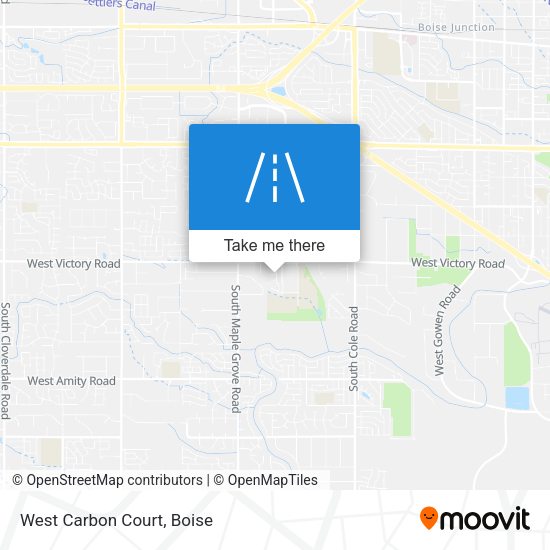 Mapa de West Carbon Court