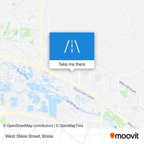 Mapa de West Steve Street