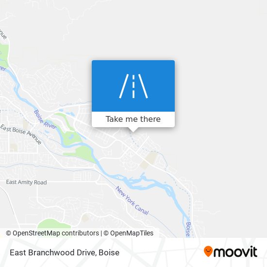 Mapa de East Branchwood Drive