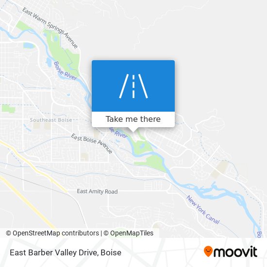 Mapa de East Barber Valley Drive