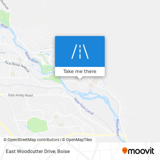 Mapa de East Woodcutter Drive