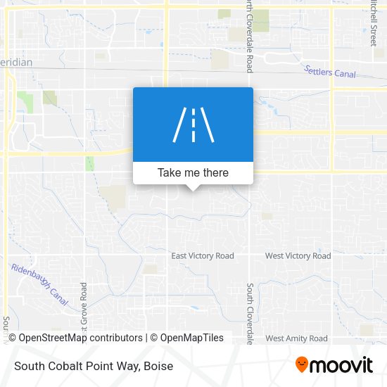 South Cobalt Point Way map