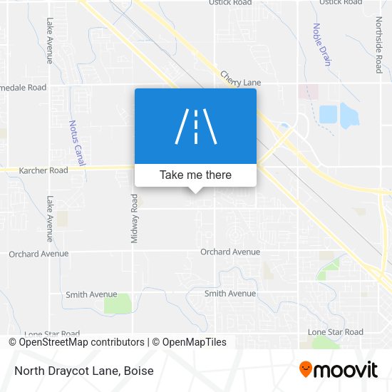 Mapa de North Draycot Lane