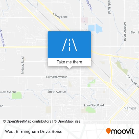 West Birmingham Drive map