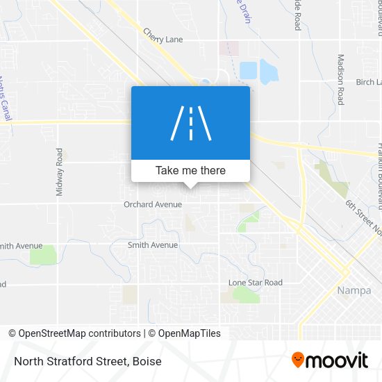 North Stratford Street map