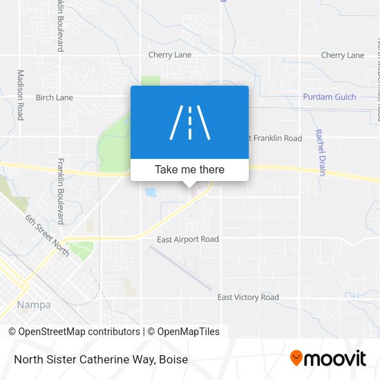 Mapa de North Sister Catherine Way
