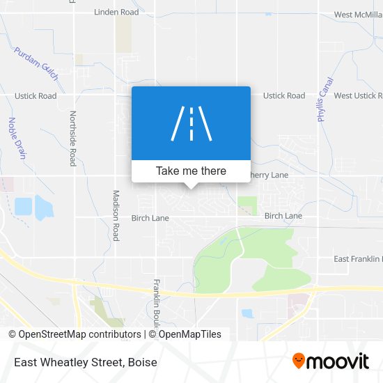 East Wheatley Street map