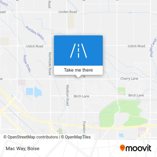 Mac Way map