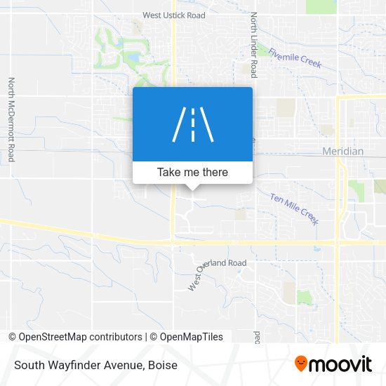 Mapa de South Wayfinder Avenue