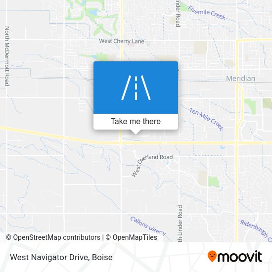 Mapa de West Navigator Drive