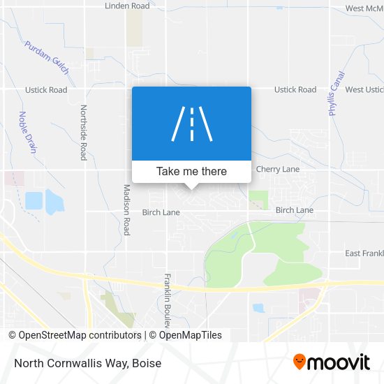North Cornwallis Way map