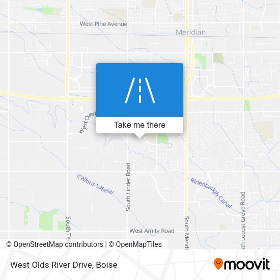 Mapa de West Olds River Drive