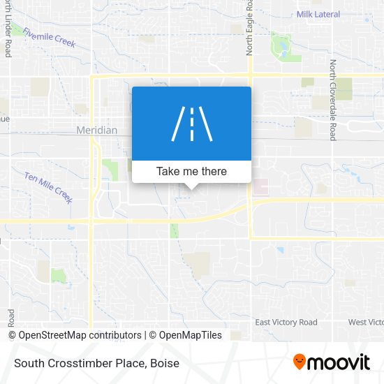 South Crosstimber Place map