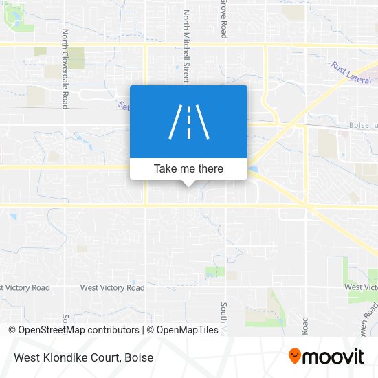 Mapa de West Klondike Court