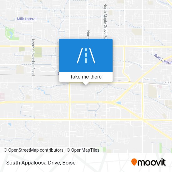 South Appaloosa Drive map