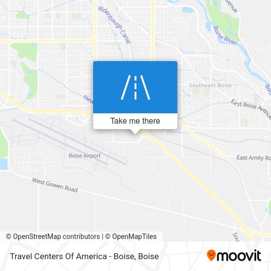 Travel Centers Of America - Boise map